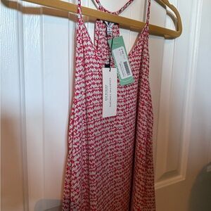 Collective Concepts Red and White Dress